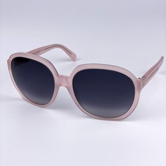 NEW CELINE CL40147I 72W Milky Pink Gray Gradient Round Unisex Sunglasses main image 8